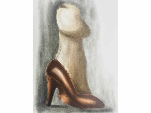 Deborah paauwe - erotic - kleurenlithografie - afbeelding 3 van  4