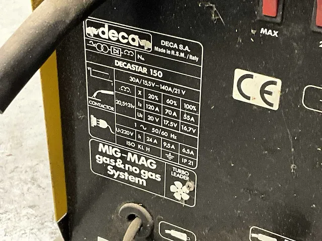 Deca decastar 150 lasapparaat - afbeelding 3 van  4