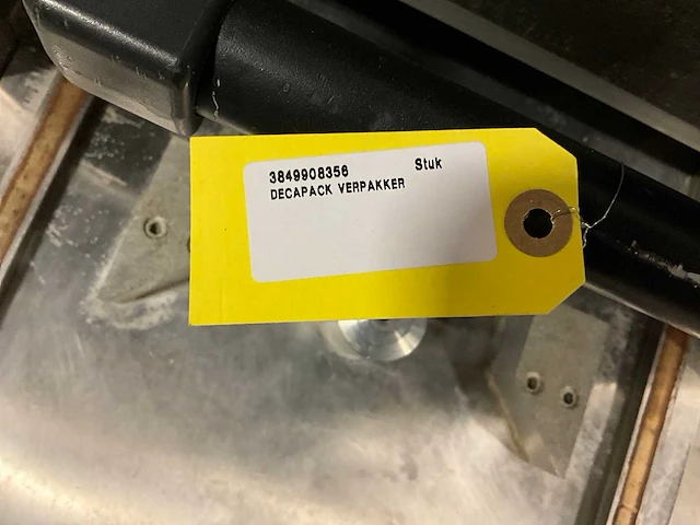 Decapack meca 900 traysealer - afbeelding 2 van  10