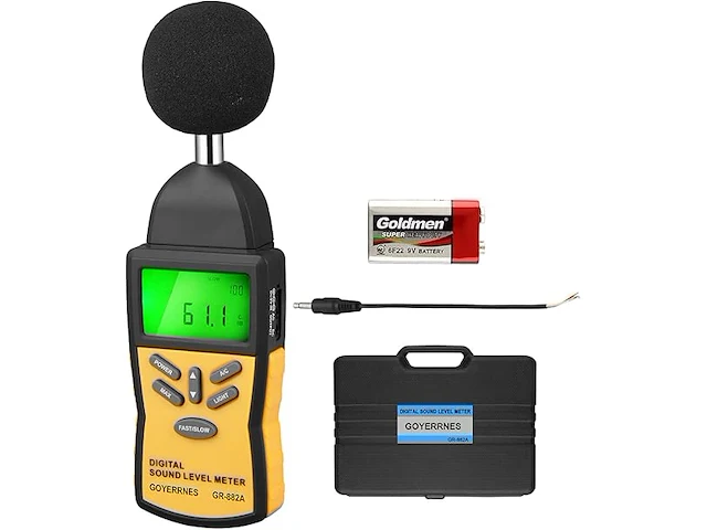 Decibel meter - afbeelding 1 van  6