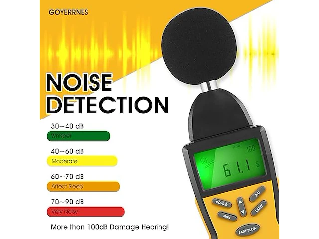Decibel meter - afbeelding 3 van  6
