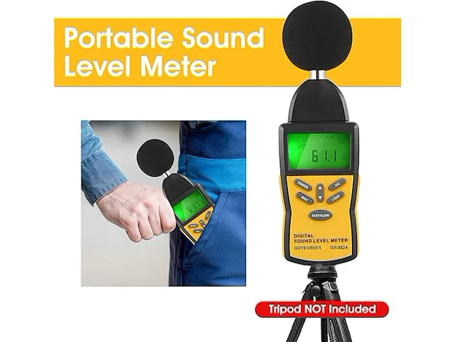 Decibel meter - afbeelding 2 van  6