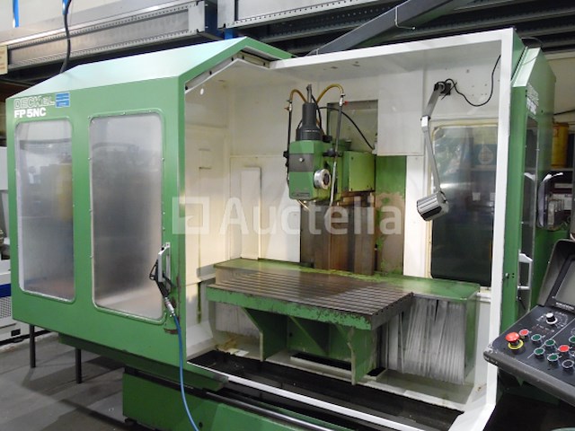 Deckel fp 5 nc cnc freesmachine 1986 - afbeelding 2 van  13