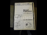 Deckel fp 5 nc cnc freesmachine 1986 - afbeelding 5 van  13