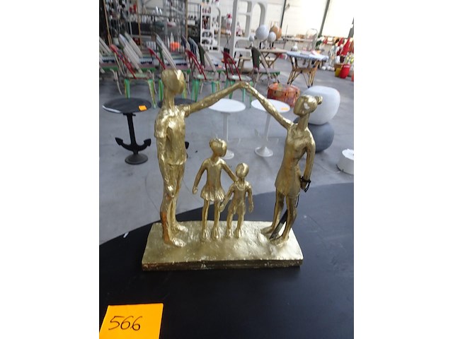 Deco beeld gezin - afbeelding 1 van  2