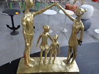 Deco beeld gezin - afbeelding 1 van  2