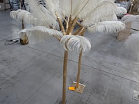 Deco boom met pluimen - afbeelding 1 van  2