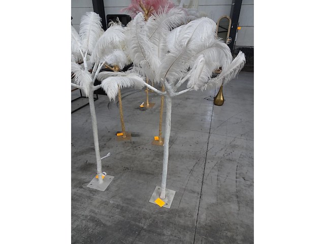 Deco boom met pluimen - afbeelding 1 van  1
