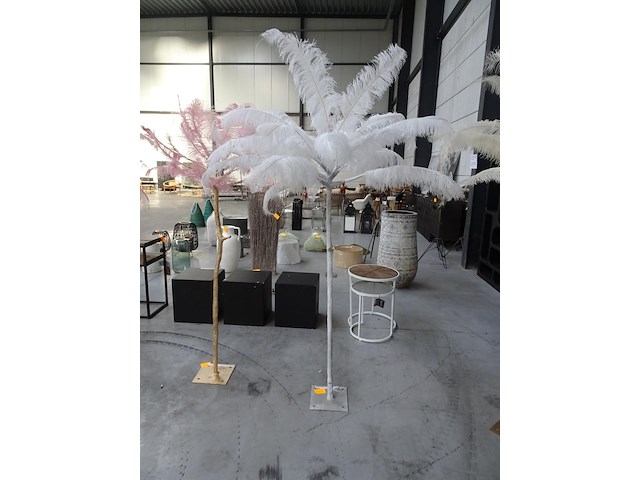 Deco boom met pluimen - afbeelding 1 van  1
