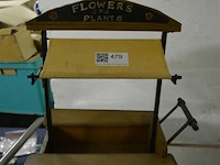 Deco karretje flowers & plants - afbeelding 1 van  3