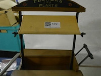 Deco karretje flowers & plants - afbeelding 2 van  3