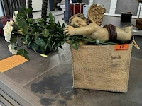 Deco mand met cupidobeeld - afbeelding 1 van  4
