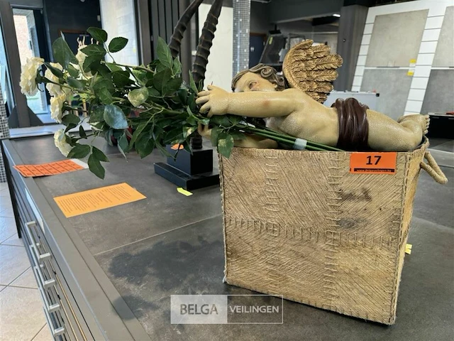 Deco mand met cupidobeeld - afbeelding 3 van  4