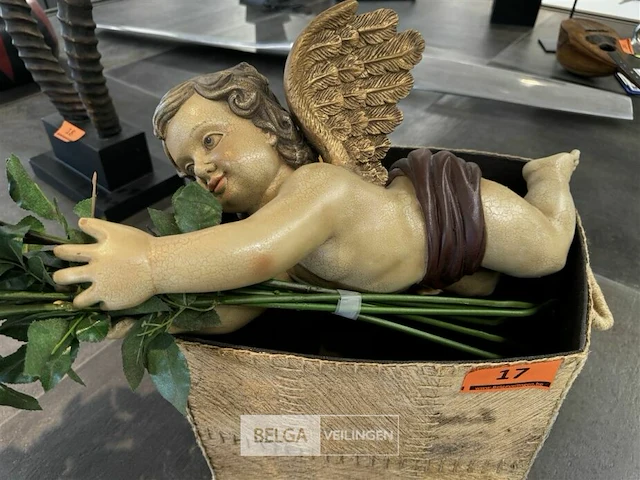 Deco mand met cupidobeeld - afbeelding 4 van  4