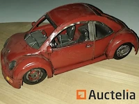 Deco metalen auto - afbeelding 1 van  1