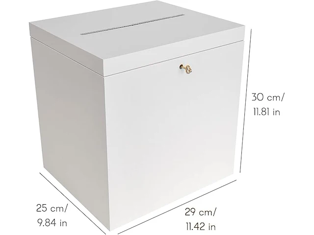 Deco opbergdoos, sluitbaar. - afbeelding 2 van  3