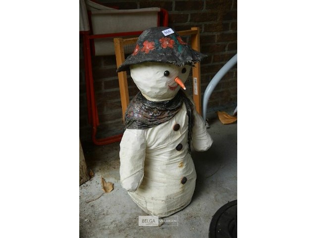 Deco sneeuwman - afbeelding 1 van  3