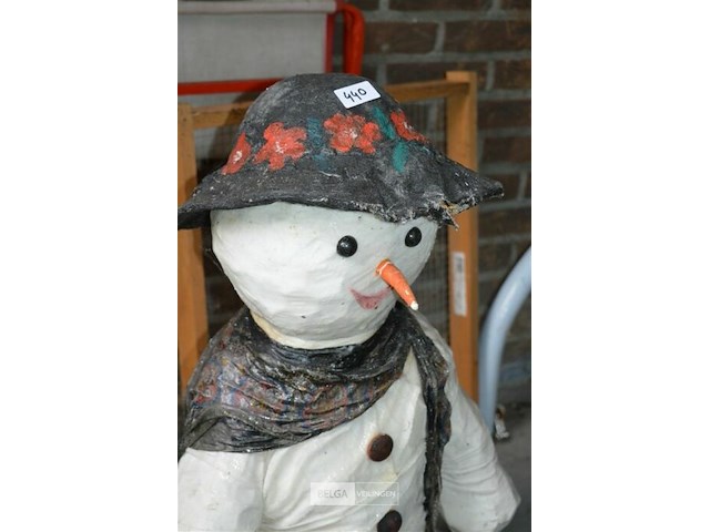 Deco sneeuwman - afbeelding 2 van  3
