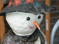 Deco sneeuwman - afbeelding 2 van  3