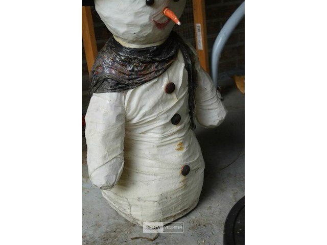 Deco sneeuwman - afbeelding 3 van  3