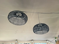 Decoratie 2de boog + extra lampen zwart - afbeelding 3 van  3