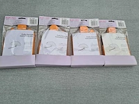 Decoratie abrikoosroze pompons - afbeelding 2 van  2