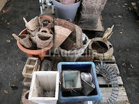 Decoratie, diverse plastic potten - afbeelding 5 van  8