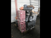 Decoratie, diverse plastic potten - afbeelding 7 van  8