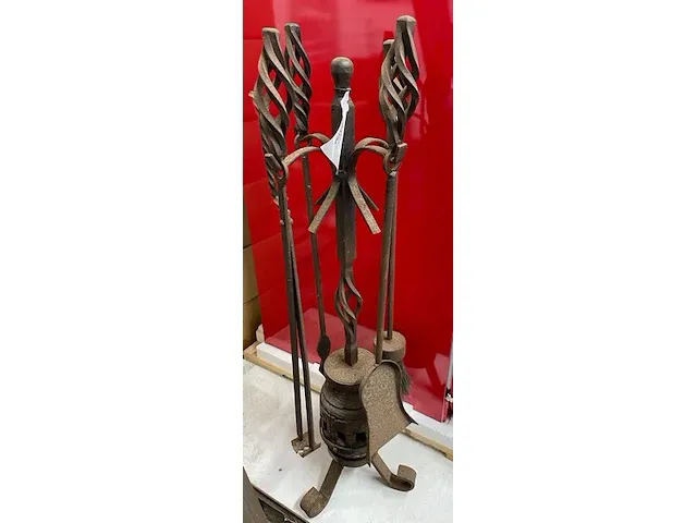 Decoratie haardset - afbeelding 1 van  5