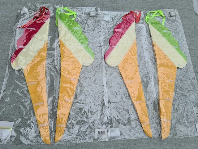 Decoratie honingraatfiguren ijsjes - afbeelding 1 van  1
