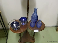 Decoratie in blauw glas - afbeelding 1 van  1