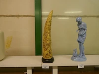 Decoratie in ivorine - afbeelding 1 van  1