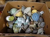 Decoratie materialen + kaars potjes +bloempotten - afbeelding 3 van  7