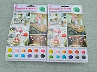 Decoratie mint pompons - afbeelding 1 van  2