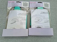 Decoratie mint pompons - afbeelding 2 van  2