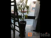 Decoratie, planten, voet van de oude naaimachine,... - afbeelding 2 van  6