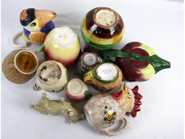Decoratief aardewerk (x11) - afbeelding 4 van  4