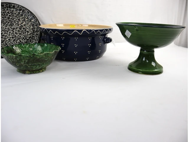 Decoratief aardewerk (x6) - afbeelding 3 van  4