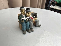 Decoratief beeld laurel & hardy - afbeelding 2 van  3