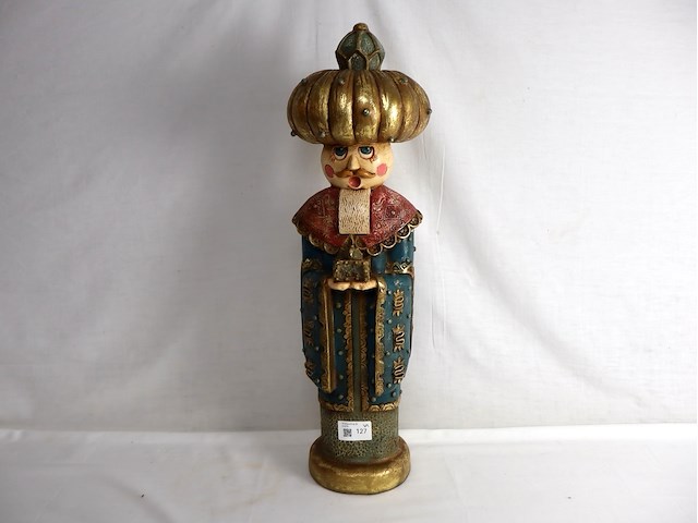 Decoratief figuur koning - afbeelding 1 van  5