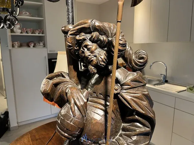 Decoratief houten beeld - afbeelding 4 van  7