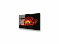 Decoratief schilderij op gehard glas - veelkleurig - 70 x 100 cm - afbeelding 4 van  12
