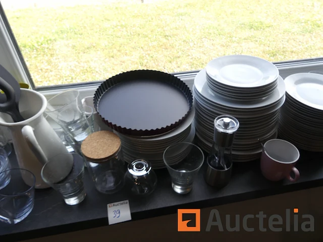 Decoratief servies set - afbeelding 8 van  11
