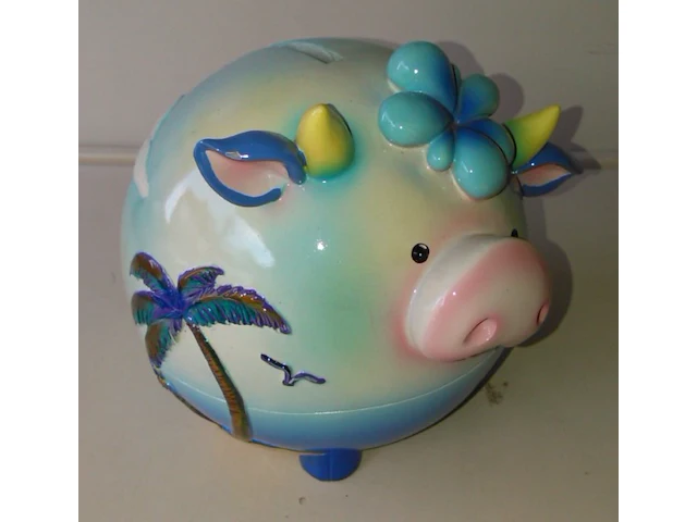 Decoratief spaar varken - afbeelding 4 van  9