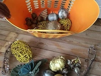 Decoratiemateriaal + boodschappentas - afbeelding 1 van  2