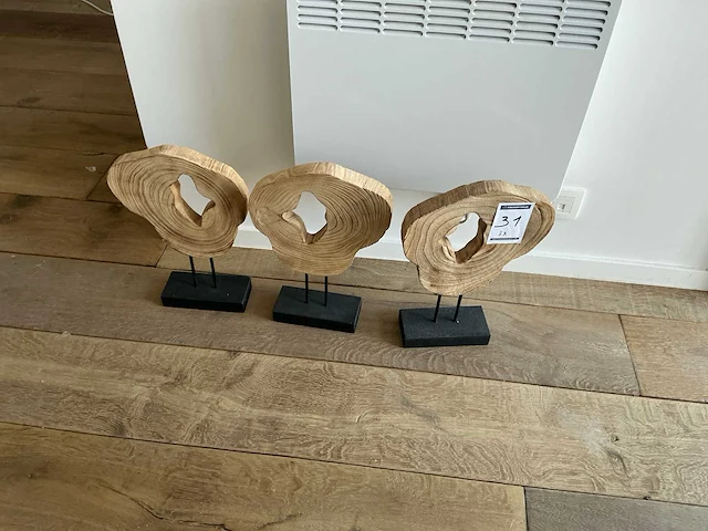 Decoratiestuk (3x) - afbeelding 1 van  3