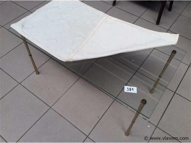 Decoratietafel glas - afbeelding 1 van  2