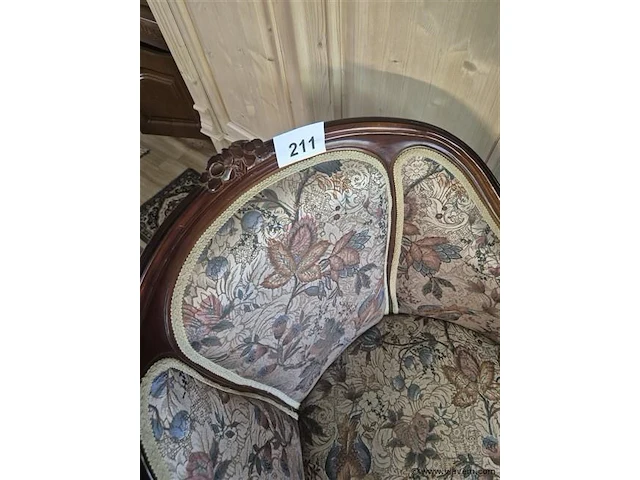Decoratieve bijzetstoel - afbeelding 3 van  3