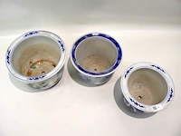 Decoratieve bloempot (x3) - afbeelding 3 van  4