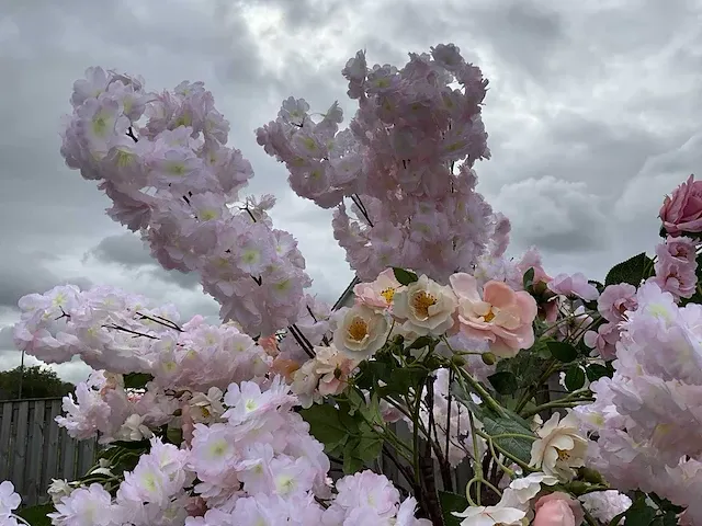 Decoratieve boom in design bloempot - afbeelding 5 van  6